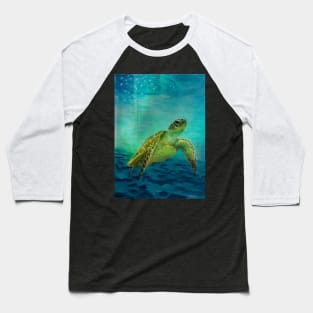 Sea Turtle Baseball T-Shirt